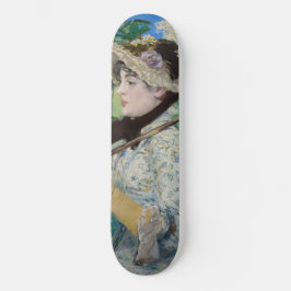 Edouard Manet - Jeanne / Spring Persoonlijk Skateboard