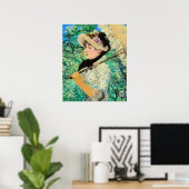 Edouard Manet - Jeanne Spring Poster (Thuiskantoor)