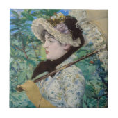 Edouard Manet - Jeanne / Spring Tegeltje (Voorkant)