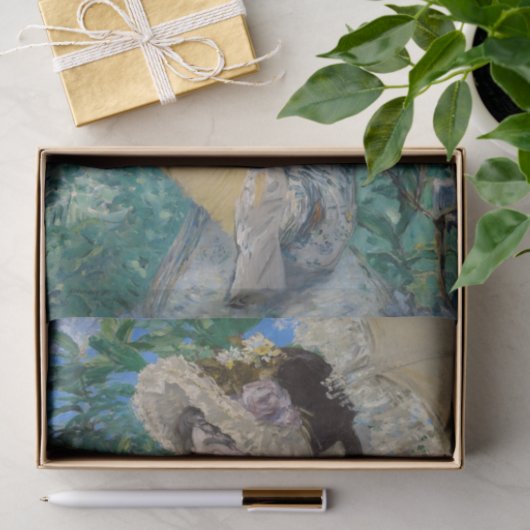 Edouard Manet - Jeanne / Spring Tissuepapier (Geschenk)