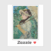 Édouard Manet - Jeanne (voorjaar) Sticker (Vel)