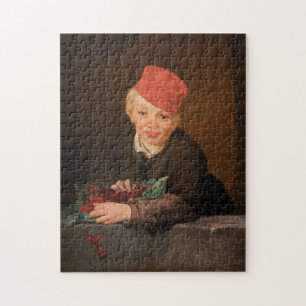 Edouard Manet - Jongen met Kersen Legpuzzel