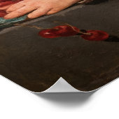 Edouard Manet - Jongen met Kersen Poster (Hoek)