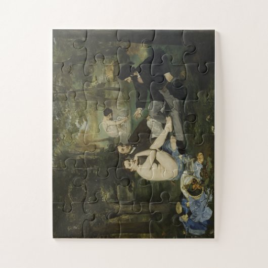 Édouard Manet, Le Déjeuner sur l’herbe, 1863 Legpuzzel (Verticaal)