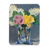 Edouard Manet - Lilacs en Rozen Magneet (Verticaal)
