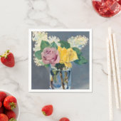 Edouard Manet - Lilacs en Rozen Servet (Insitu)