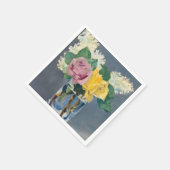 Edouard Manet - Lilacs en Rozen Servet (Hoek)