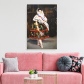 Edouard Manet - Lola de Valence Canvas Afdruk (Insitu (Woonkamer))