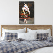 Edouard Manet - Lola de Valence Canvas Afdruk (Insitu (Slaapkamer))