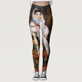 Edouard Manet - Lola de Valence Leggings (Voorkant)