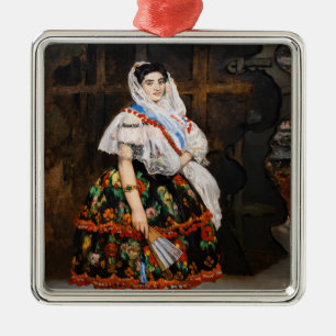Edouard Manet - Lola de Valence Metalen Ornament