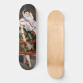 Edouard Manet - Lola de Valence Persoonlijk Skateboard (Voorkant)