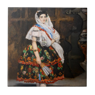 Edouard Manet - Lola de Valence Tegeltje