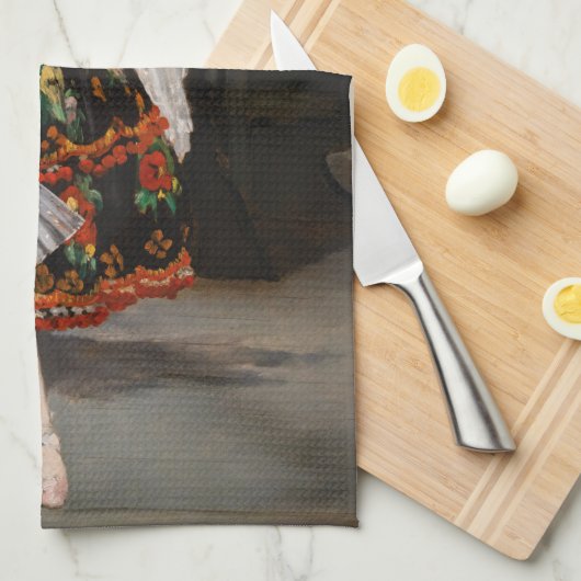 Edouard Manet - Lola de Valence Theedoek (Quarter Fold)