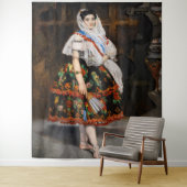 Edouard Manet - Lola de Valence Wandkleed (In situ)