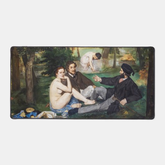 Edouard Manet - Lunch op het Gras Bureaumat (Voorkant)