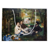 Edouard Manet - Lunch op het Gras Groot Cadeauzakje (Achterkant)
