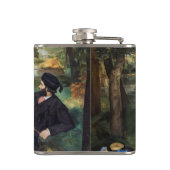 Edouard Manet - Lunch op het Gras Heupfles (Achterkant)