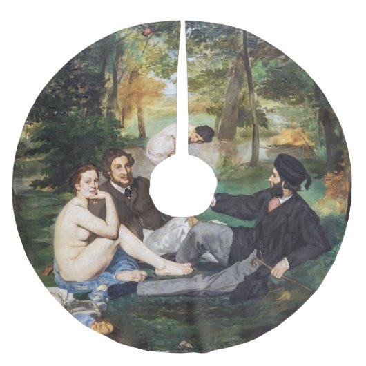 Edouard Manet - Lunch op het Gras Kerstboom Rok (Voorkant)