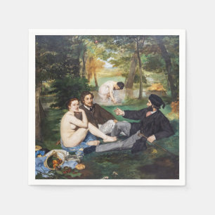 Edouard Manet - Lunch op het Gras Servet