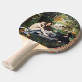 Edouard Manet - Lunch op het Gras Tafeltennisbatje (Voorkant Gekanteld)