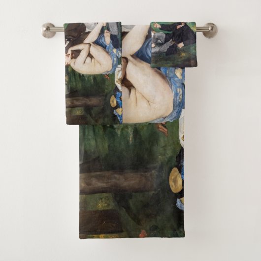 Edouard Manet - Luncheon op de gras Bad Handdoek (Insitu)