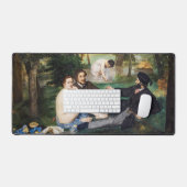 Edouard Manet - Luncheon op de gras Bureaumat (Keyboard & Muis)