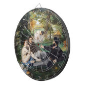 Edouard Manet - Luncheon op de gras Dartbord (Voorkant Rechts)