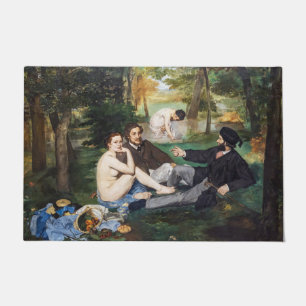 Edouard Manet - Luncheon op de gras Deurmat
