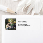 Edouard Manet - Luncheon op de gras Etiket (Insitu)