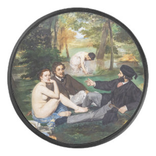 Edouard Manet - Luncheon op de gras Hockey Puck