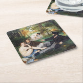 Edouard Manet - Luncheon op de gras Kartonnen Onderzetters (Schuin)