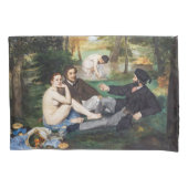 Edouard Manet - Luncheon op de gras Kussensloop (Voorkant)