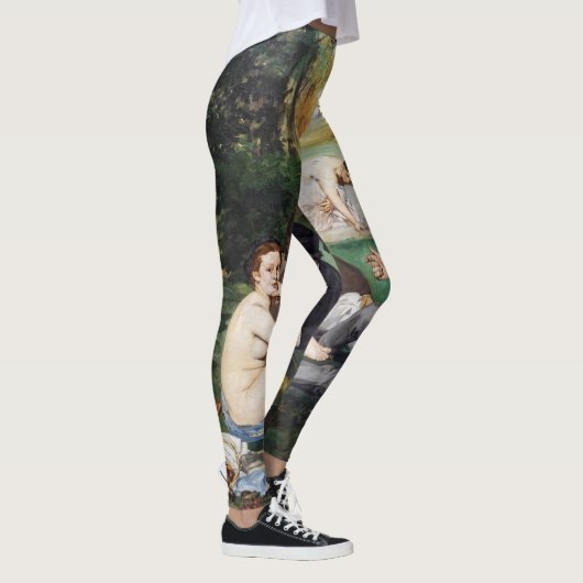 Edouard Manet - Luncheon op de gras Leggings (Rechts)