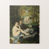 Edouard Manet - Luncheon op de gras Legpuzzel (Verticaal)