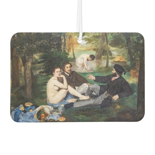 Edouard Manet - Luncheon op de gras Luchtverfrisser (Voorkant)