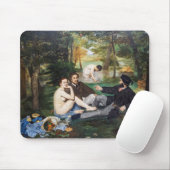 Edouard Manet - Luncheon op de gras Muismat (Met muis)