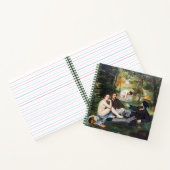 Edouard Manet - Luncheon op de gras Notitieboek (Binnen)