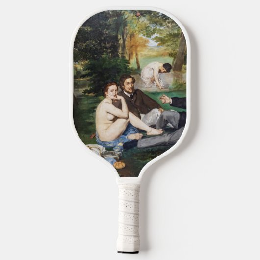 Edouard Manet - Luncheon op de gras Pickleball Paddle (Achterkant)