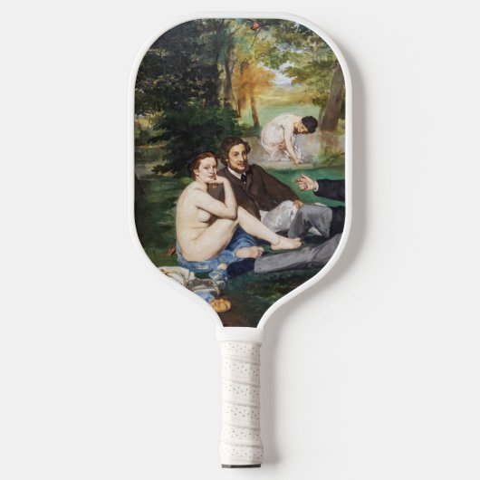Edouard Manet - Luncheon op de gras Pickleball Paddle (Voorkant)