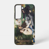 Edouard Manet - Luncheon op de gras Samsung Galaxy Hoesje (Achterkant)