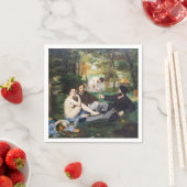 Edouard Manet - Luncheon op de gras Servet (Insitu)