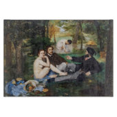 Edouard Manet - Luncheon op de gras Snijplank (Voorkant)