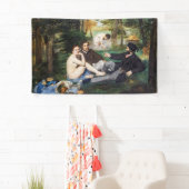 Edouard Manet - Luncheon op de gras Spandoek (Insitu)
