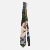 Edouard Manet - Luncheon op de gras Stropdas (Voorkant)