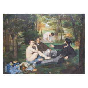 Edouard Manet - Luncheon op de gras Tafelkleed