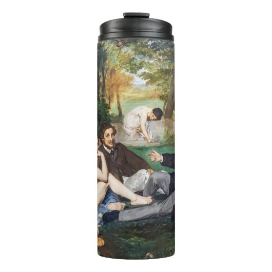 Edouard Manet - Luncheon op de gras Thermosbeker (Voorkant)