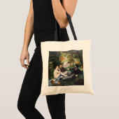 Edouard Manet - Luncheon op de gras Tote Bag (Voorkant (product))