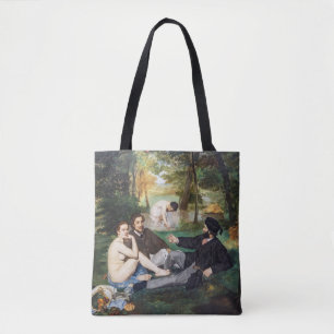 Edouard Manet - Luncheon op de gras Tote Bag