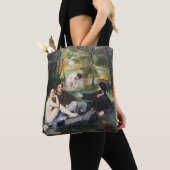 Edouard Manet - Luncheon op de gras Tote Bag (Dichtbij)
